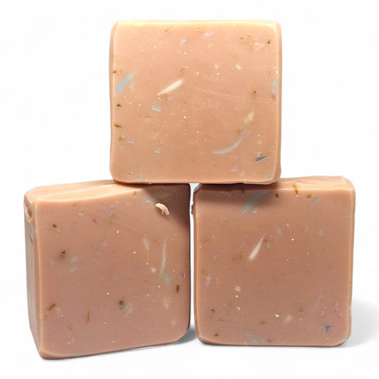 Sabon Na May Hemp Seed Oil, Colloidal oatmeal, Rose pink clay at Orange peel powder (Vegan option)