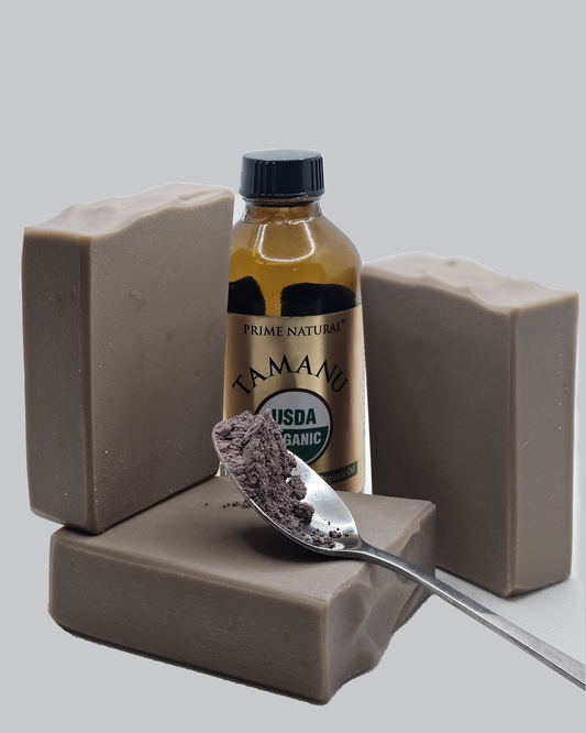 Sabon Na May Tamanu oil at Baobab powder (best used as a facial soap)